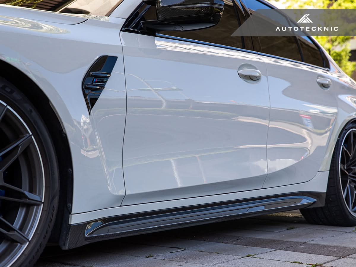 AutoTecknic Dry Carbon OEM-Spec Side Skirt Set - G80/ G81 M3