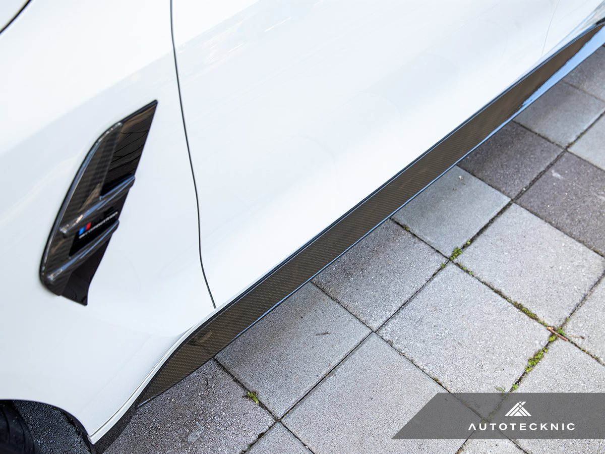 AutoTecknic Dry Carbon OEM-Spec Side Skirt Set - G80/ G81 M3