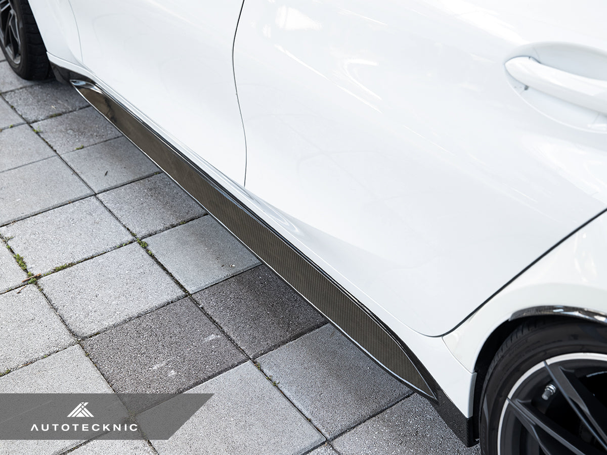 AutoTecknic Dry Carbon OEM-Spec Side Skirt Set - G80/ G81 M3