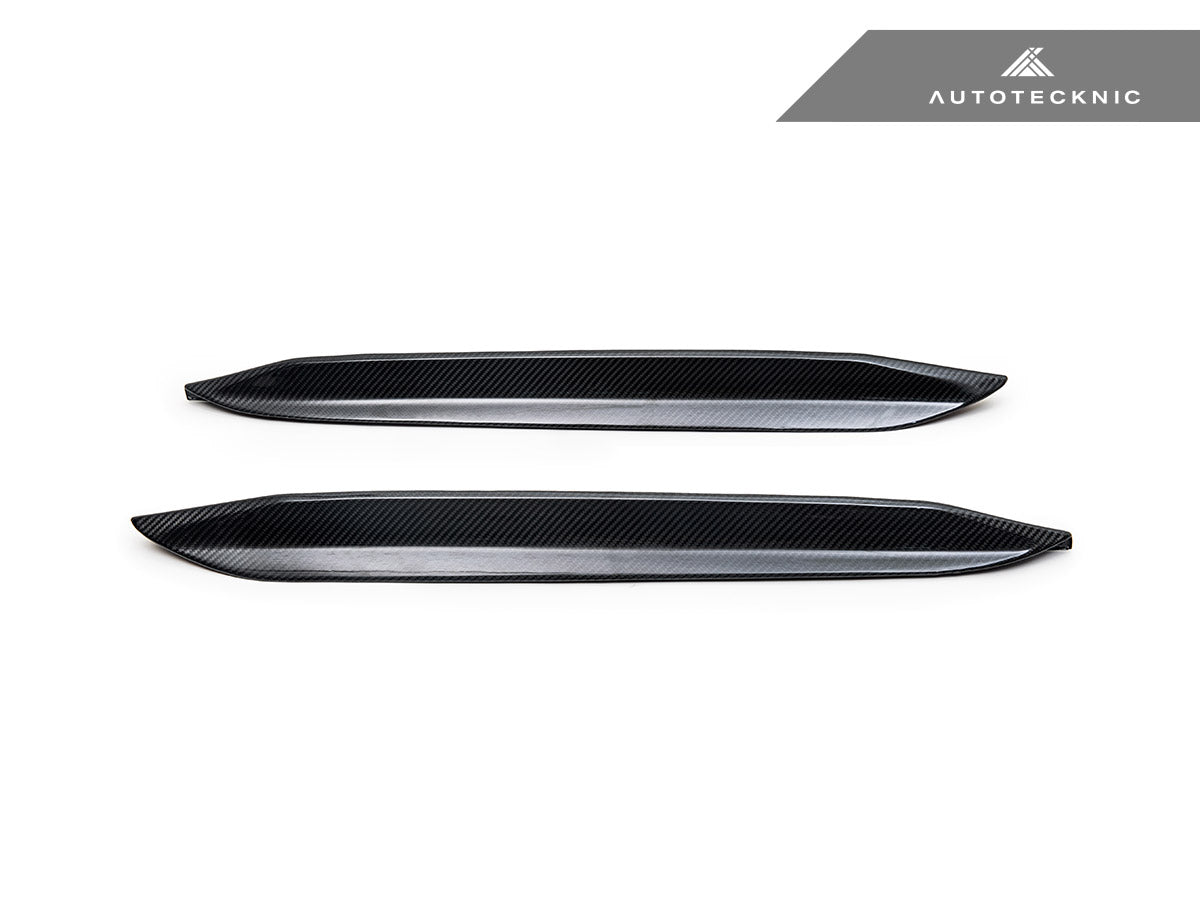 AutoTecknic Dry Carbon Rear Fin Set - F96 X6M | G06 X6