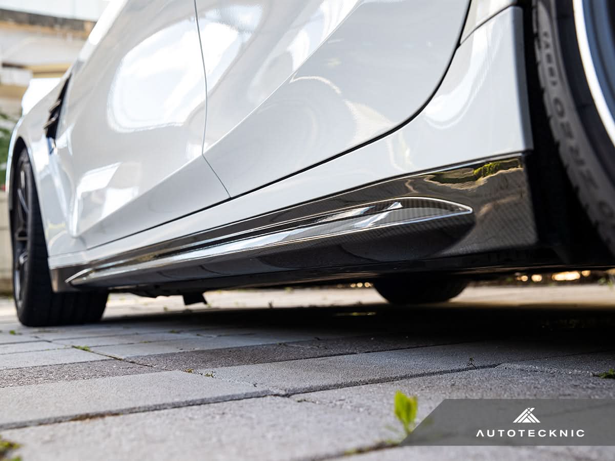 AutoTecknic Dry Carbon OEM-Spec Side Skirt Set - G80/ G81 M3