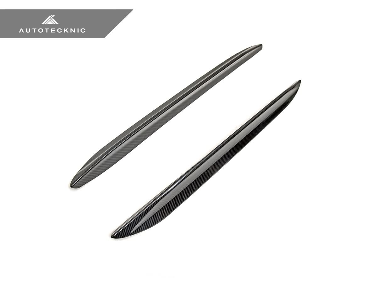 AutoTecknic Dry Carbon Rear Fin Set - F96 X6M | G06 X6