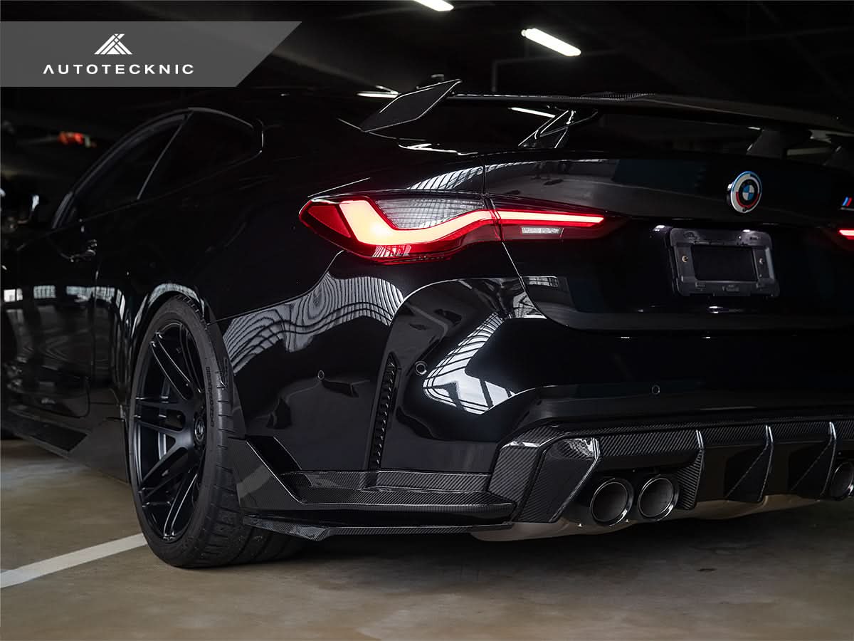 AutoTecknic Dry Carbon Rear Splitter Winglet Set - G80/ G81 M3 | G82/ G83 M4