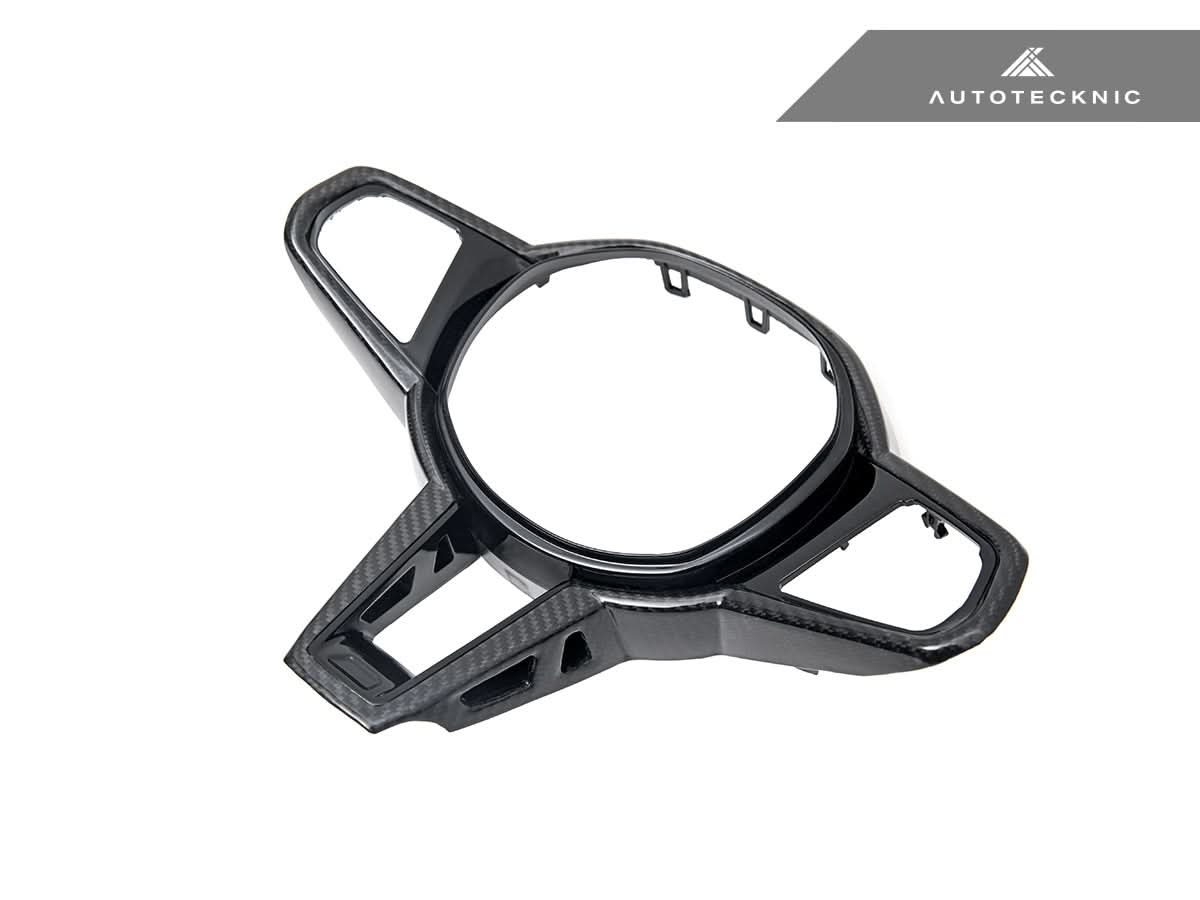 AutoTecknic LCI Carbon Steering Wheel Trim - BMW G22/ G26 4-Series 2025-Up