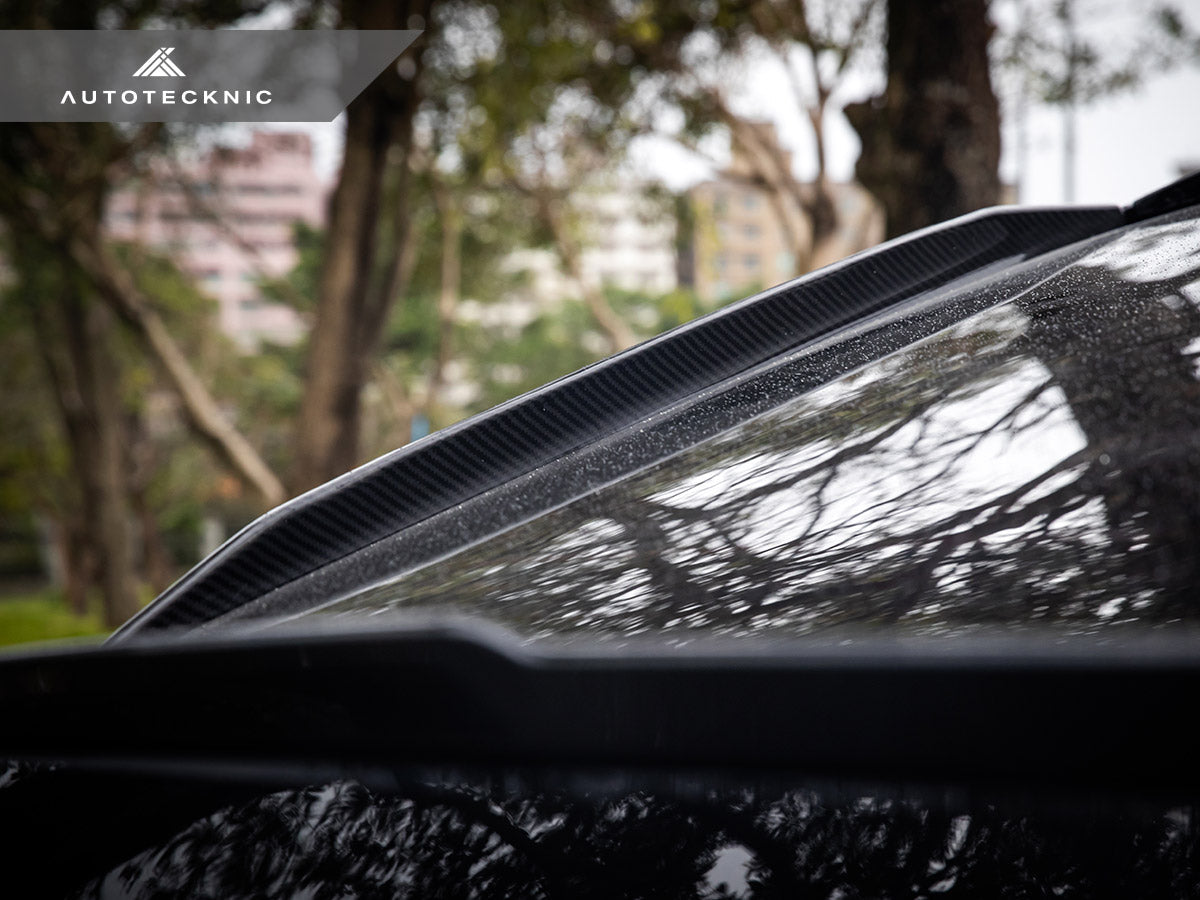 AutoTecknic Dry Carbon Rear Fin Set - F96 X6M | G06 X6