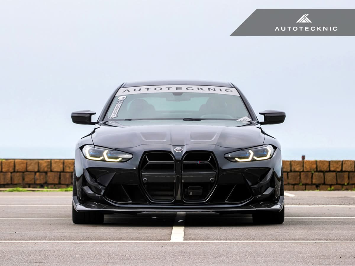 AutoTecknic Carbon Fiber Headlight Trim Set - BMW G80 M3 | G82/ G83 M4