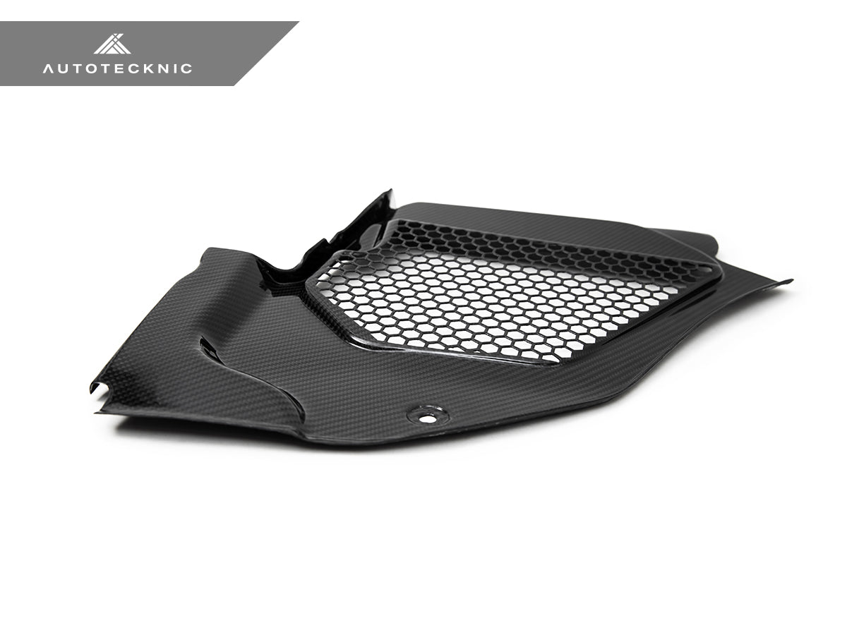 AutoTecknic Dry Carbon Engine Cowl Panel Trim Set - F91/ F92/ F93 M8