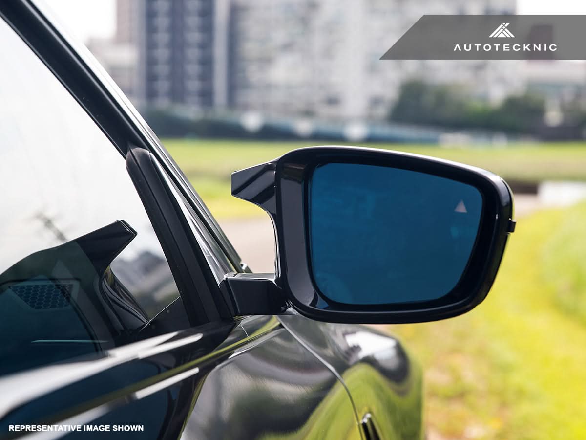 ApexVision Blue Tinted Side View Mirror Glass Set - E82 1M