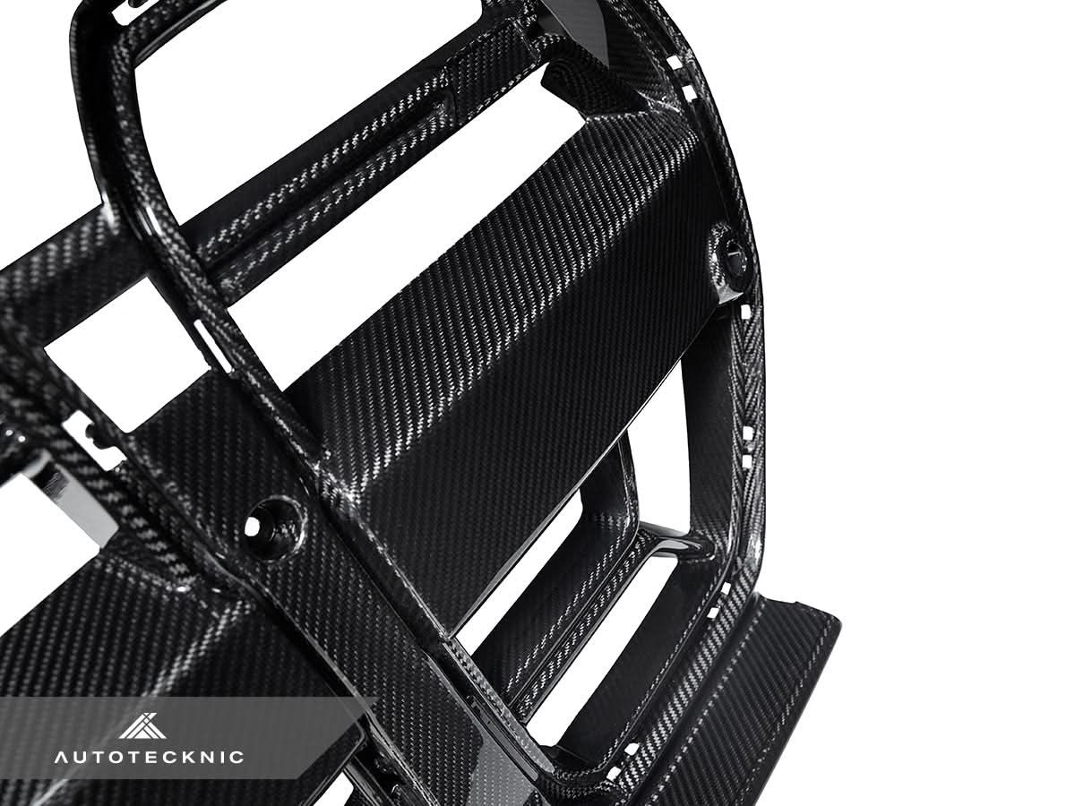 AutoTecknic Dry Carbon Competizione Sport Front Grille - BMW G80 M3 | G82/ G83 M4