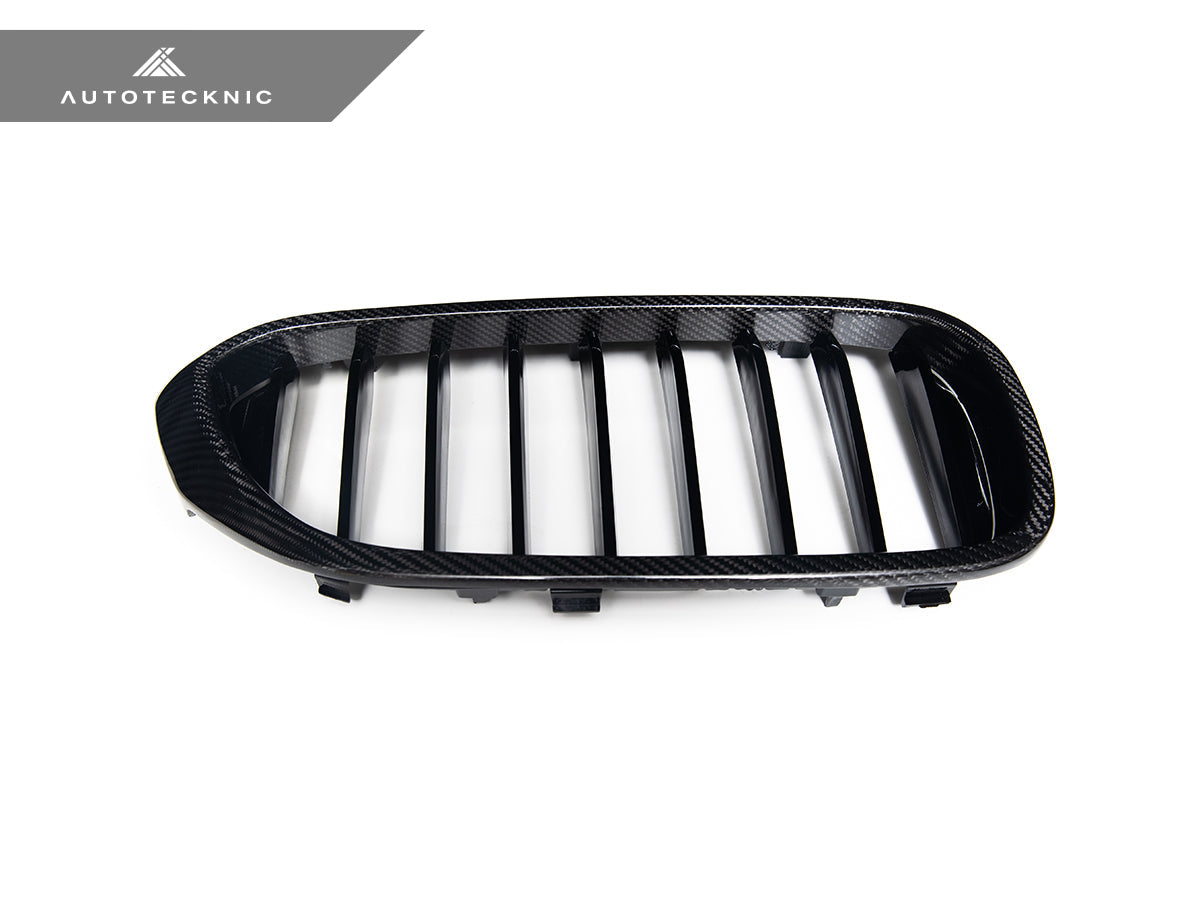 AutoTecknic Carbon Fiber Front Grille Set - G30 5-Series Pre-LCI