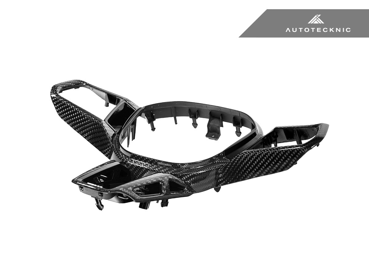 AutoTecknic Carbon Fiber Steering Wheel Trim - BMW G60/ G61 5-Series