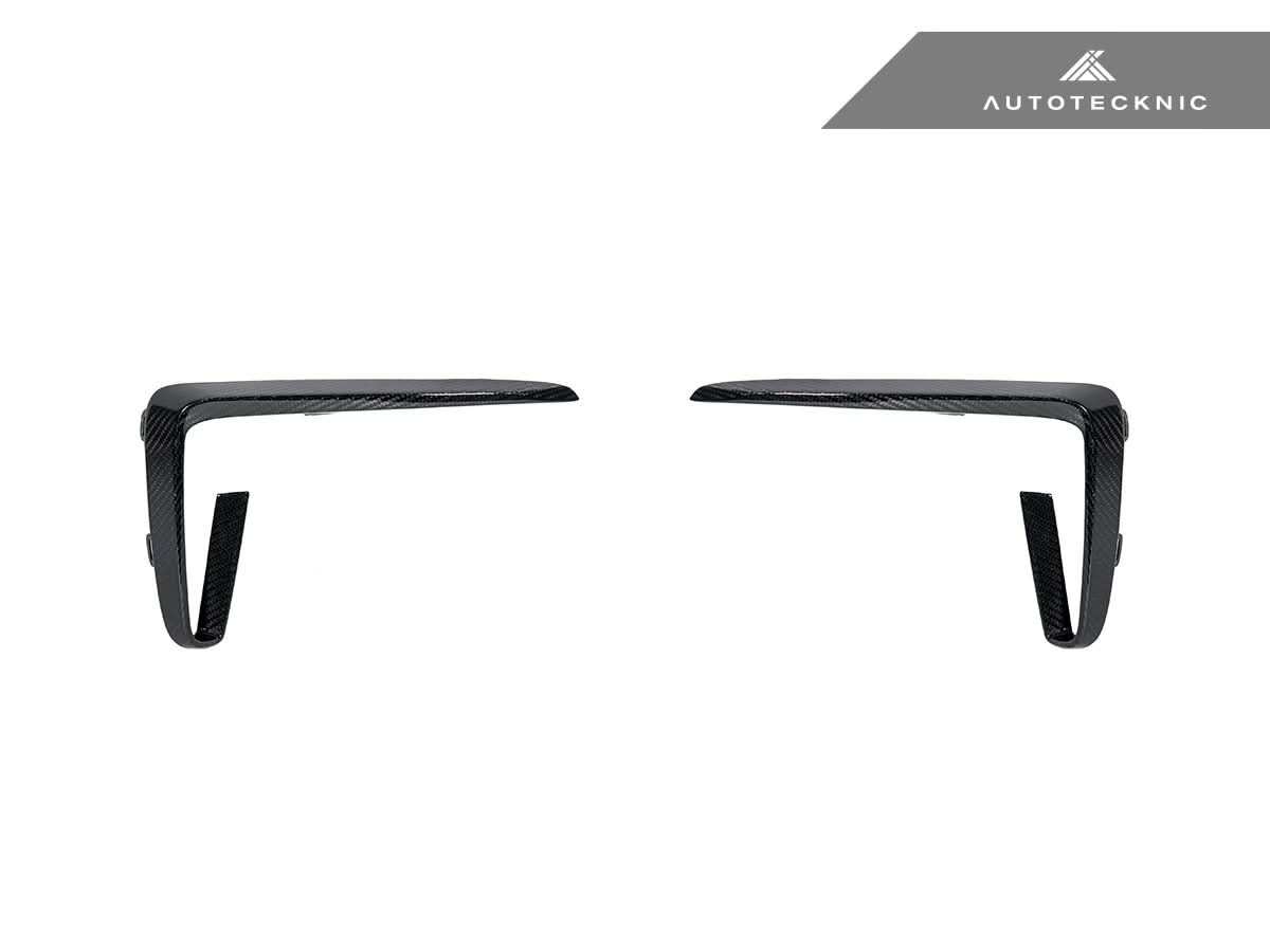 AutoTecknic Carbon Fiber Front Bumper Trim Set - G01 X3 | G02 X4 M40I Pre-LCI