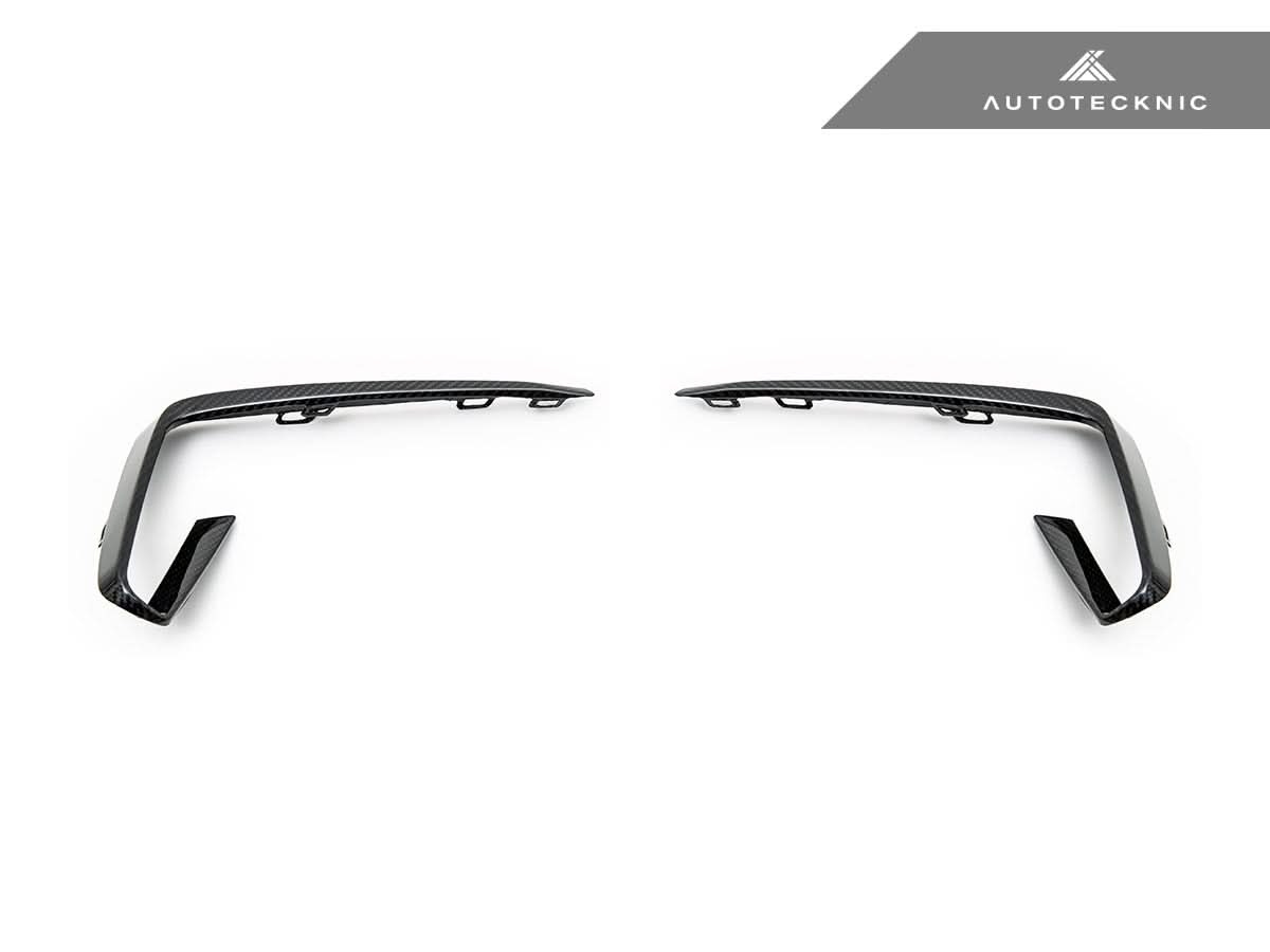 AutoTecknic Carbon Fiber Front Bumper Trim Set - G01 X3 | G02 X4 M40I Pre-LCI