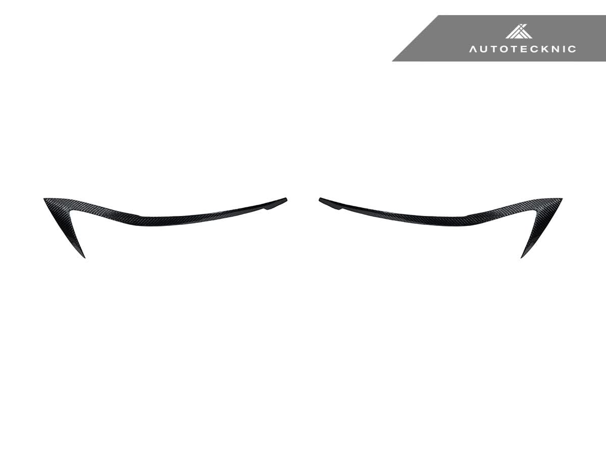 AutoTecknic Carbon Fiber Headlight Trim Set - G20 3-Series Pre-LCI