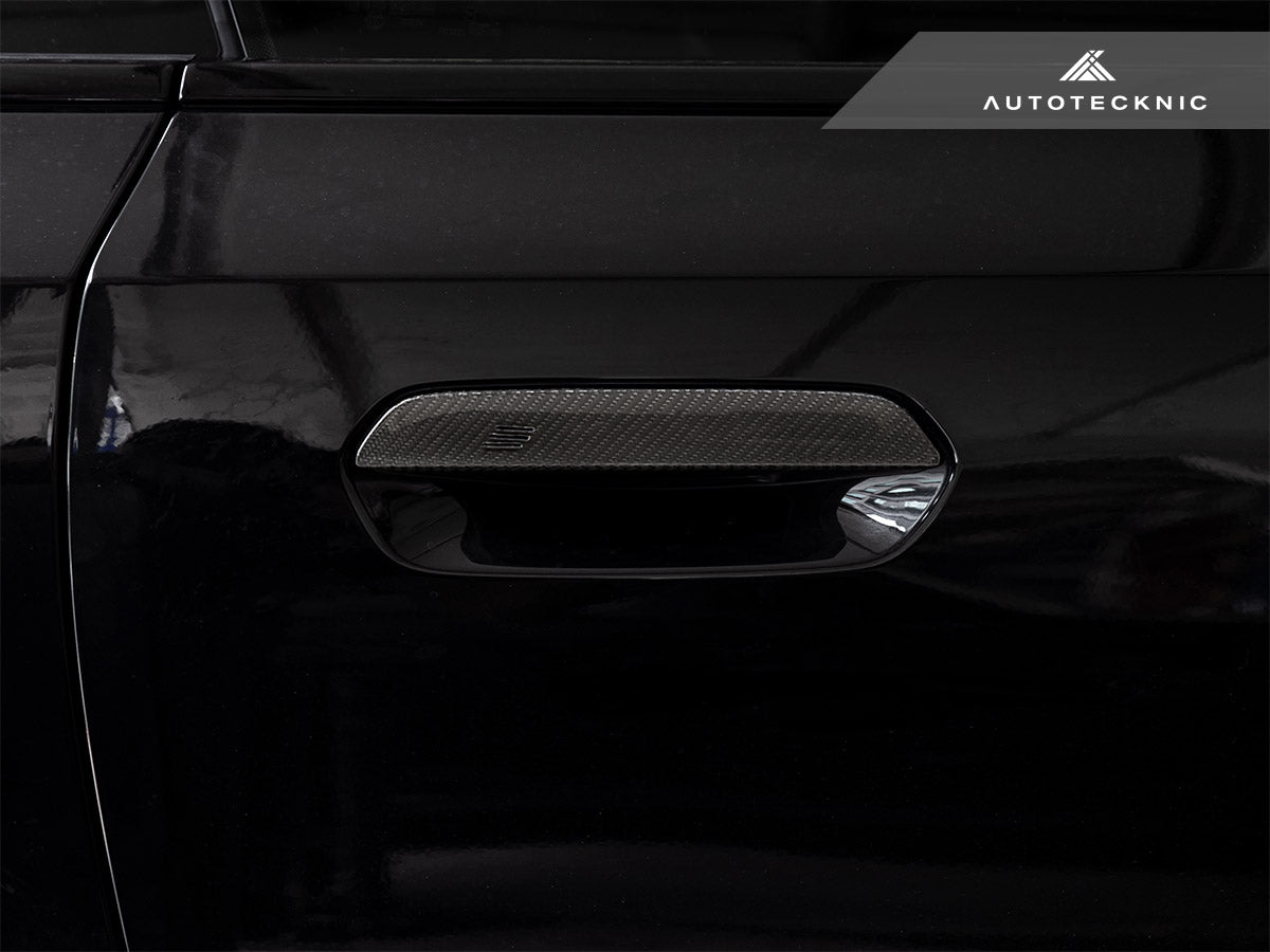 AutoTecknic Dry Carbon Door Handle Trim Set - G42 2-Series Coupe