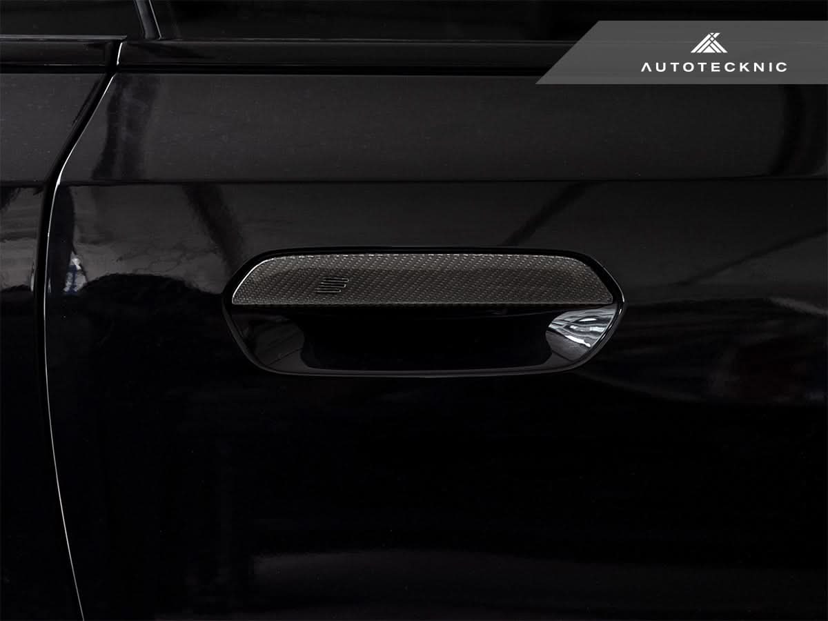 AutoTecknic Dry Carbon Door Handle Trim Set - BMW G42 2-Series Coupe