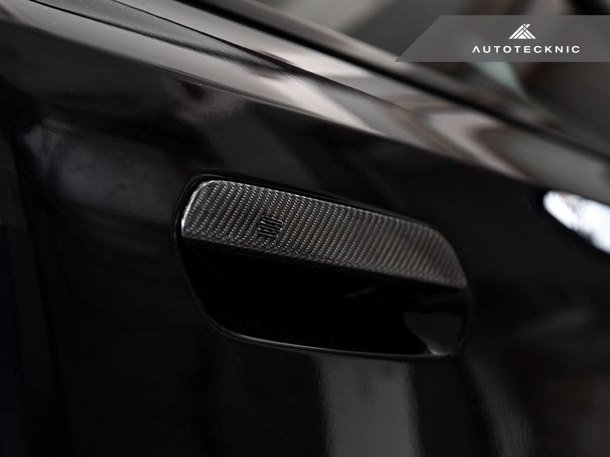 AutoTecknic Dry Carbon Door Handle Trim Set - BMW G42 2-Series Coupe