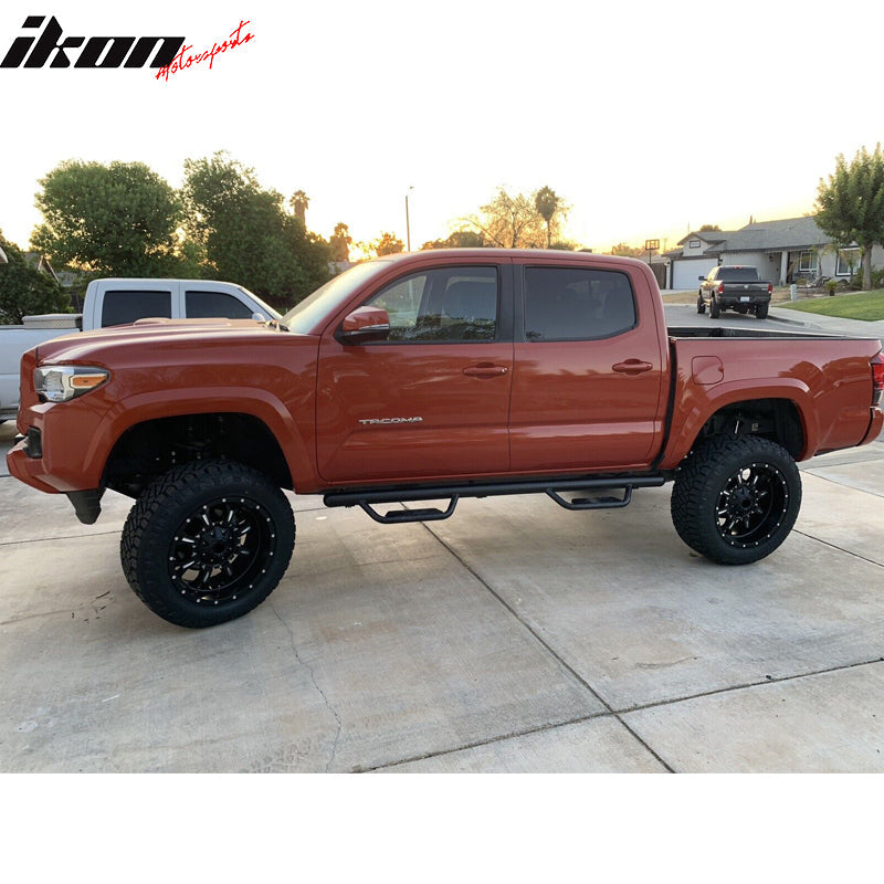 2005-2022 Toyota Tacoma Double/Crew Cab Running Boards Step Nerf Bars