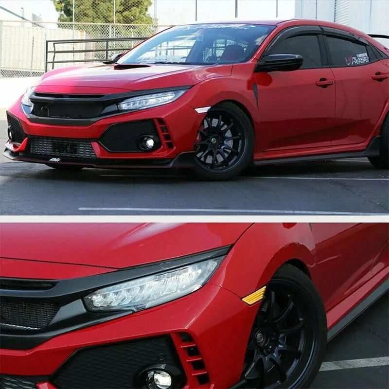 Honda Civic LED Side Marker Lights – Switchback White DRL & Sequential Amber Turn Signal (2016–2021)
