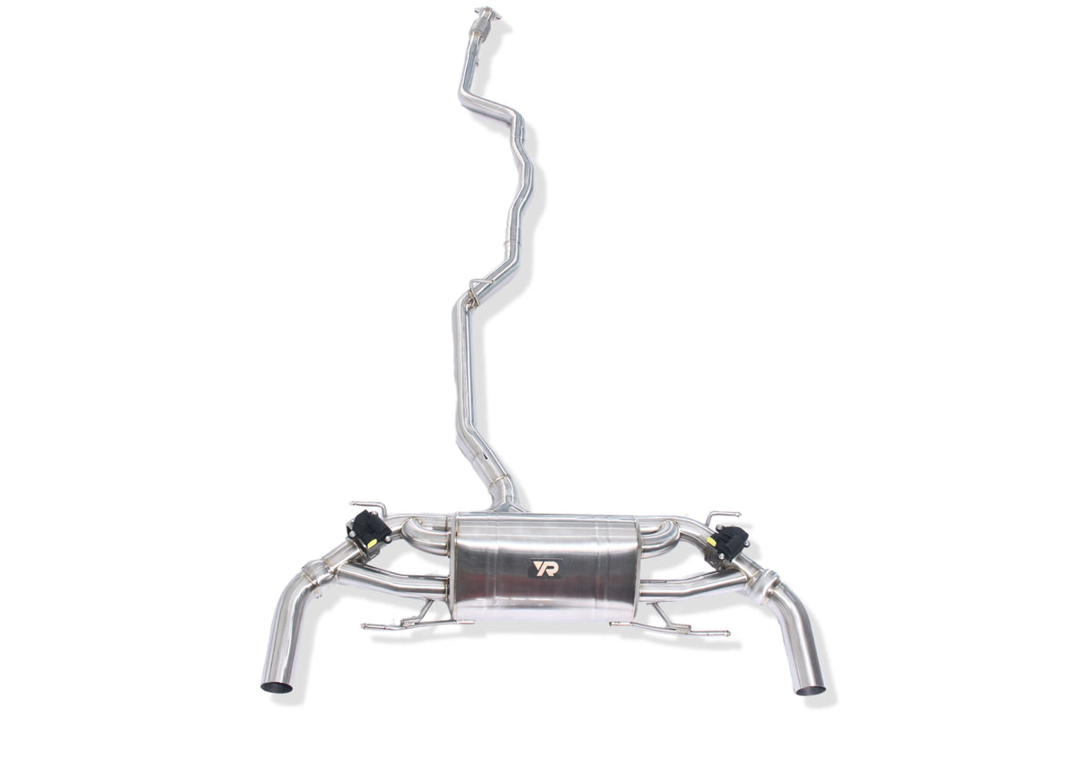 Alfa Romeo Giulia Catback Exhaust - Performance Valved by Yonristic Performance