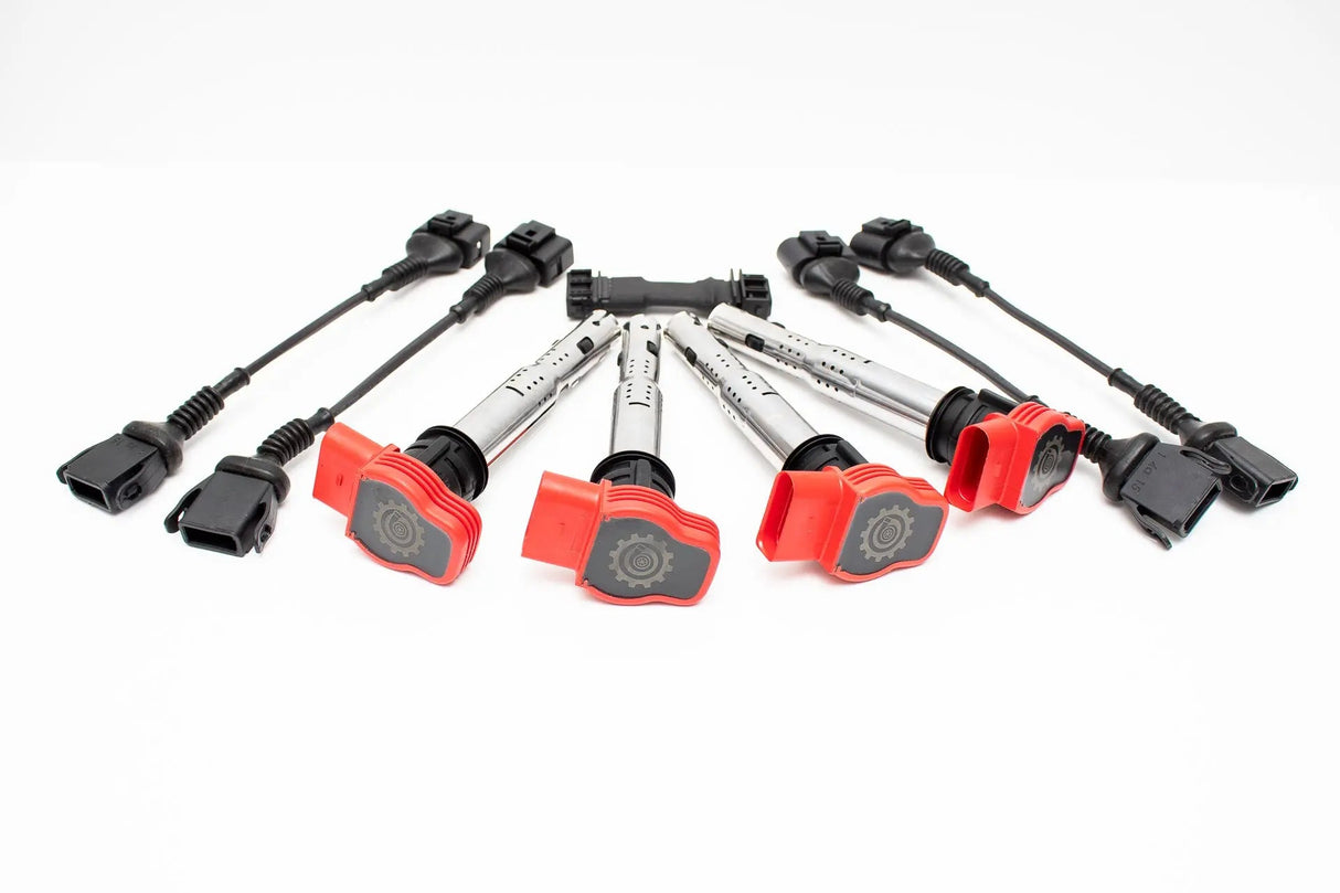 Audi B5 A4 VW PASSAT 1.8T 20V Ignition Coils + ICM Upgrade + Coil Conversion Harnesses Kit