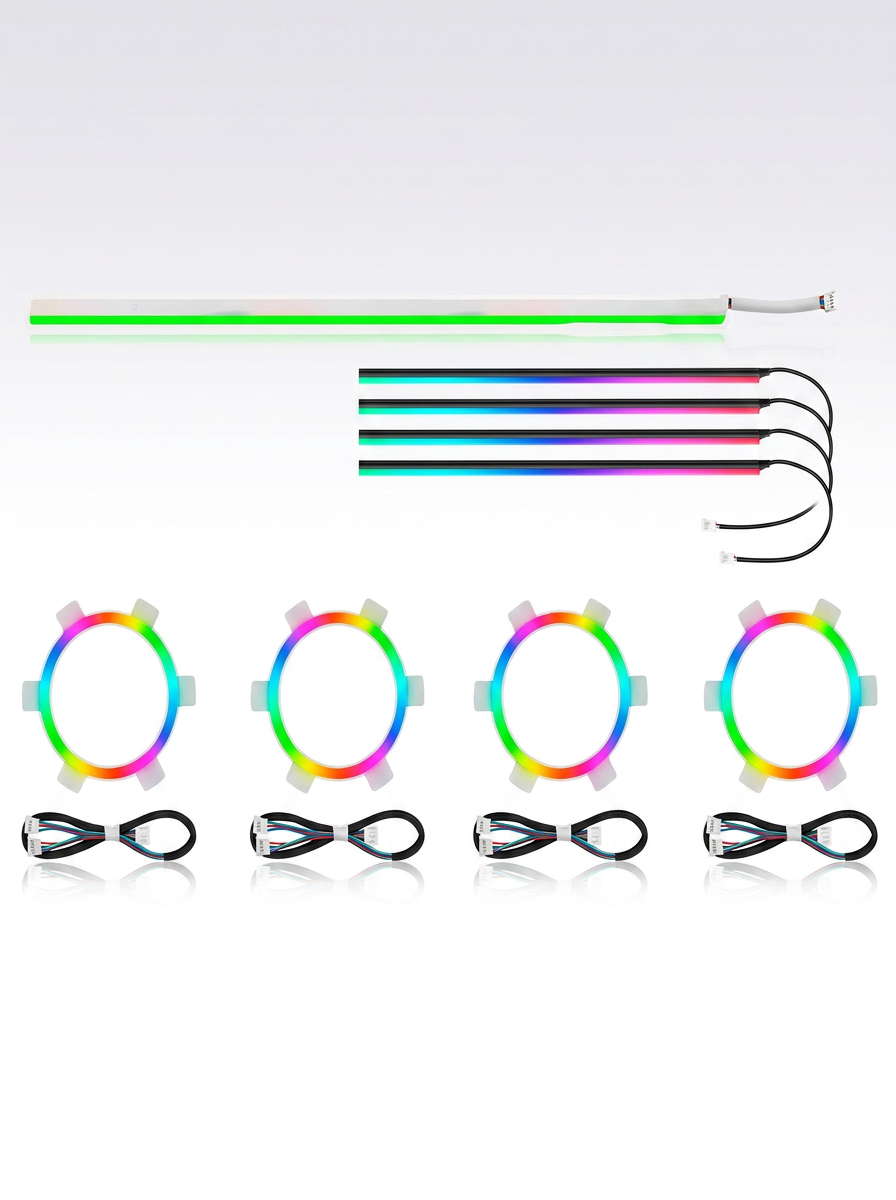 Audi Q8 Interior 64-Color Symphony LED Ambient Light Kit 2018 - 2024