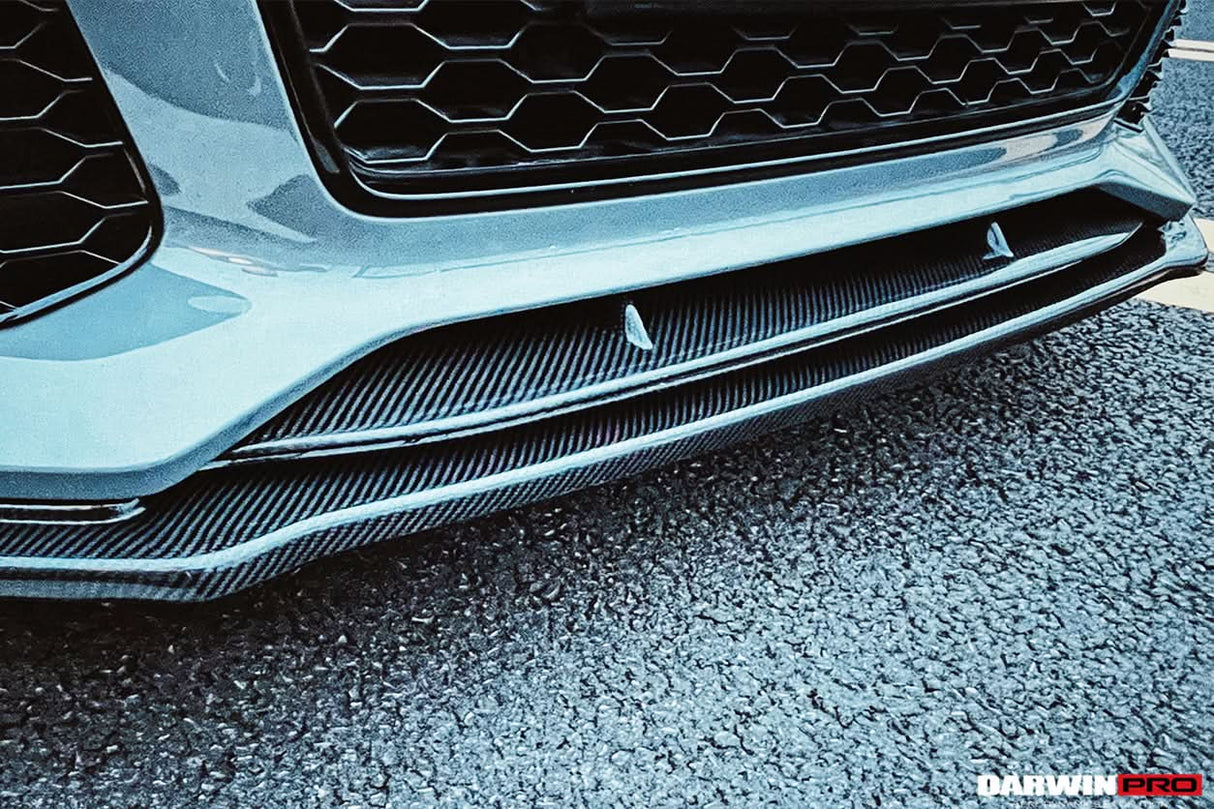 2013-2018 Audi RS6 Avant Carbon Fiber Carbon Fiber Front Lip