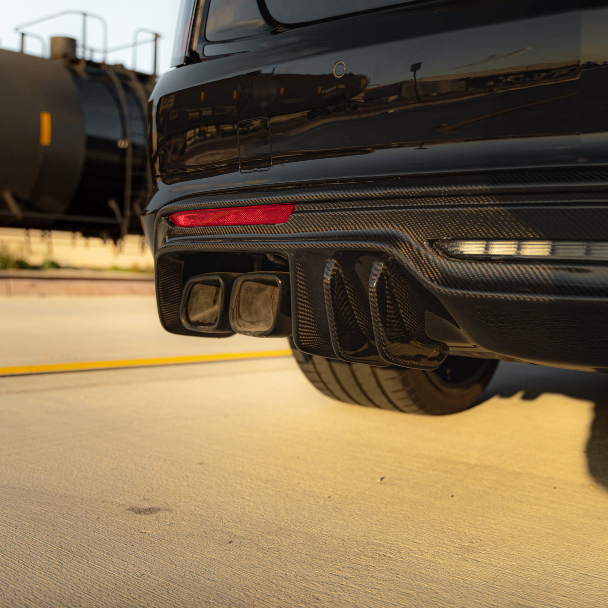 2022-2026 Cadillac CT5-V Blackwing Type-ST Carbon Fiber Rear Diffuser