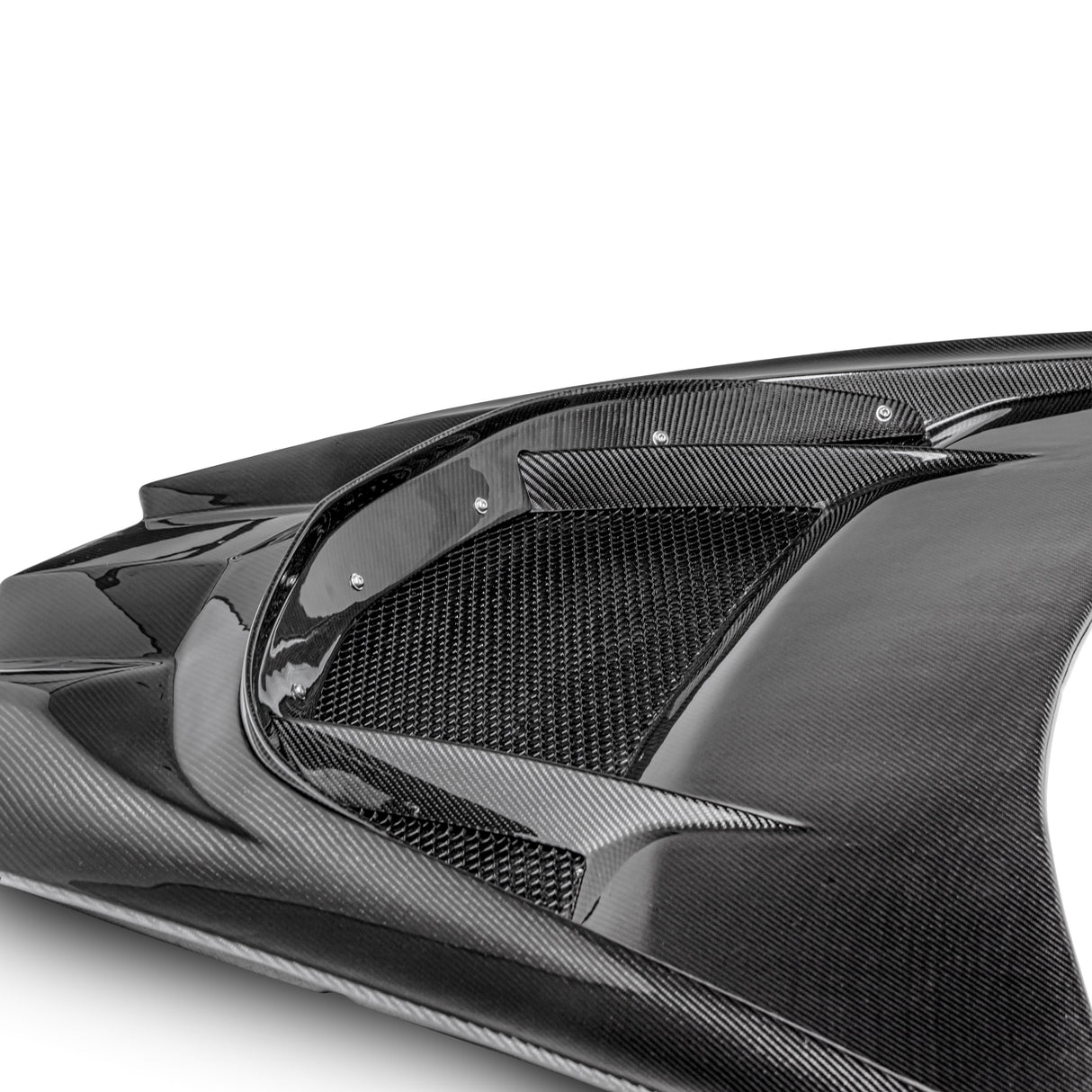 2020-2026 Corvette C8 Type-ZR1 Double Sided Carbon Fiber 2pc Hood For Stingray/Z06/E-Ray