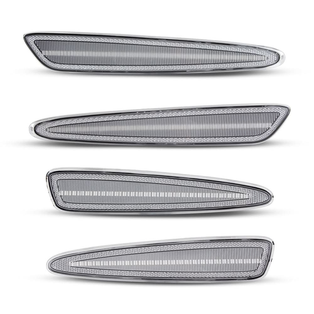 2005-2013 Chevrolet Corvette C6 Clear White LED Side Marker