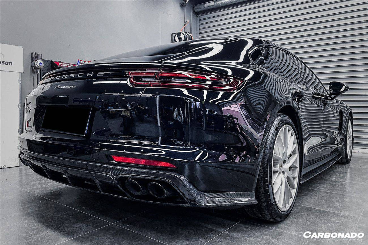 2017-2023 Porsche Panamera 971 4S 4 GTS OD Style Carbon Fiber Rear Lip