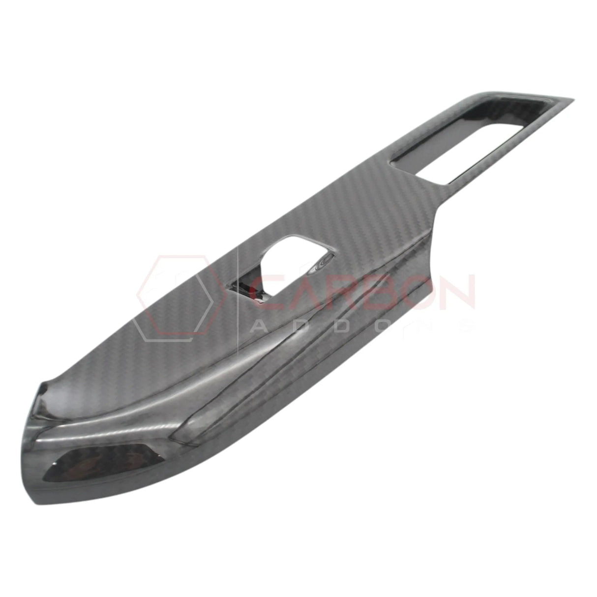 2024+ S650 Mustang Hard Carbon Fiber Window Switch Control Trim Cover | V2
