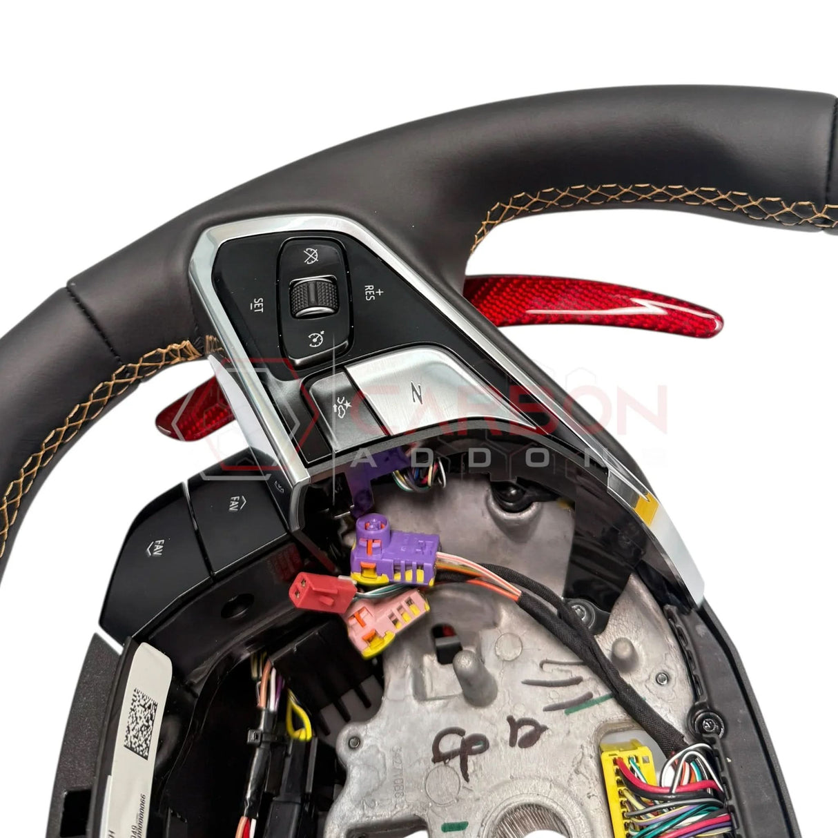 C8 Corvette Magnetic Paddle Shifters – Real Carbon Fiber (Stingray, Z51, Z06, E-Ray | 2020-2026)