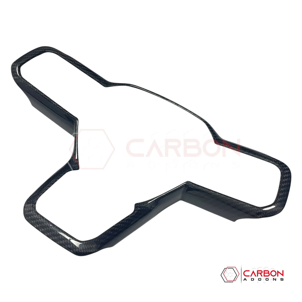 2024+ S650 Mustang Hard Carbon Fiber Steering Wheel Trim Covers