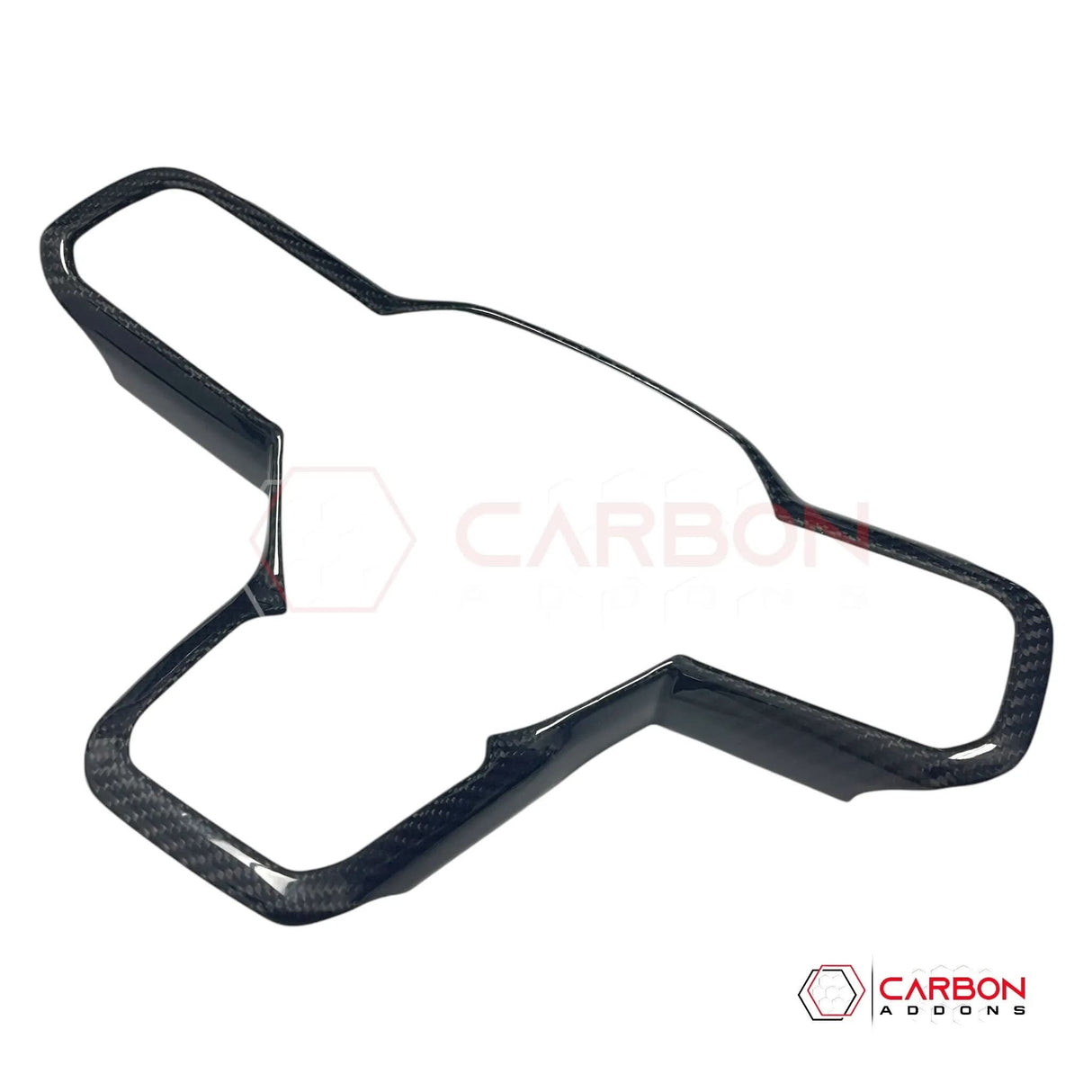 2024+ S650 Mustang Hard Carbon Fiber Steering Wheel Trim Covers