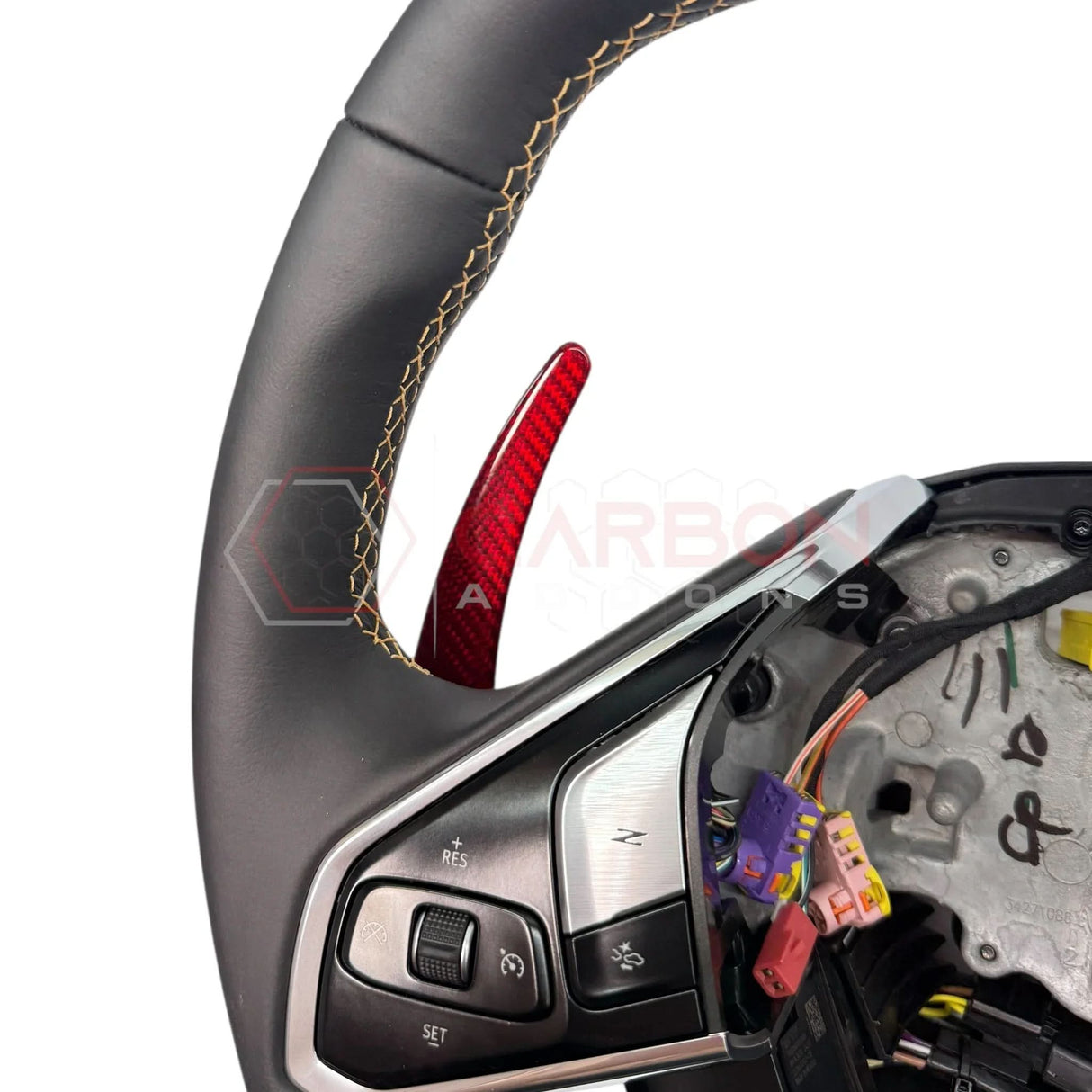 C8 Corvette Magnetic Paddle Shifters – Real Carbon Fiber (Stingray, Z51, Z06, E-Ray | 2020-2026)