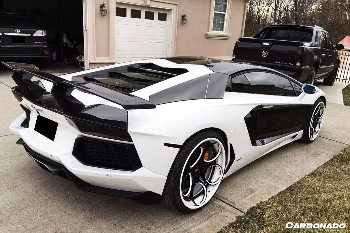 2011-2022 Lamborghini Aventador LP700 LP750 LP740 LP720 LP780 Coupe Roadster DC Style Carbon Fiber Trunck Spolier