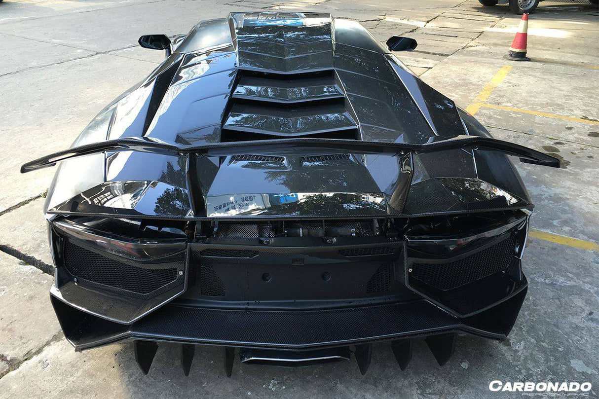 2011-2022 Lamborghini Aventador LP700 LP750 LP740 LP720 LP780 Coupe Roadster DC Style Carbon Fiber Trunck Spolier