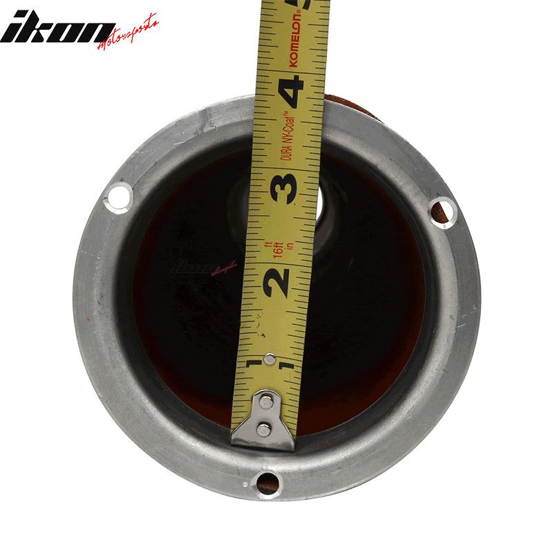 Universal Brake Cooling Dual Layerinsulation Hose W/ Flange 3.5in 2 Pc