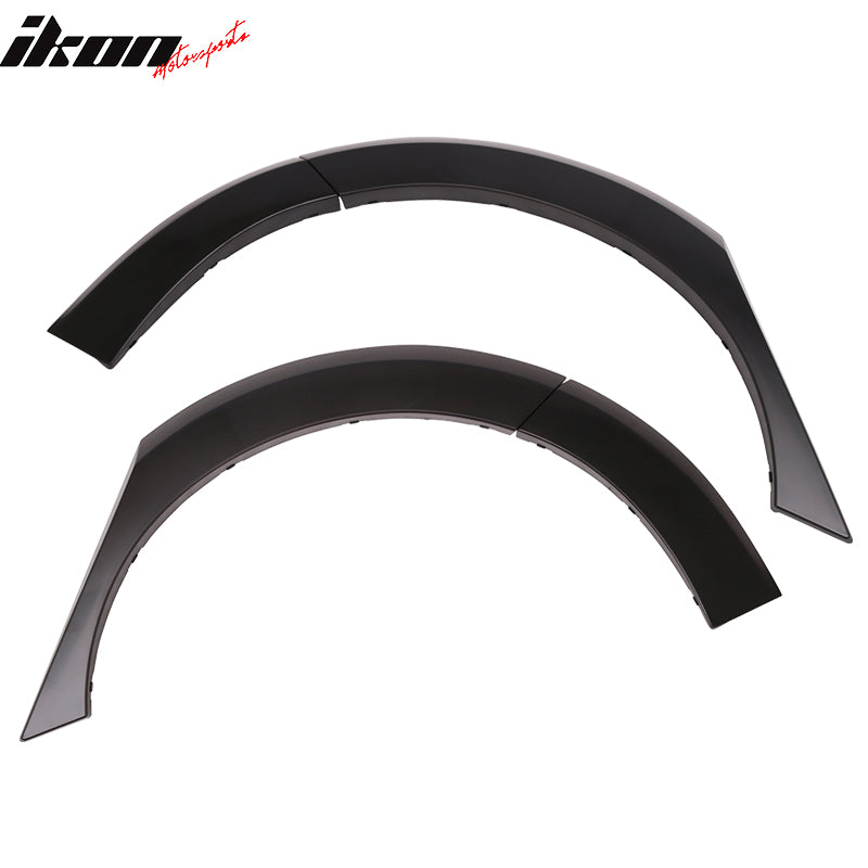 2016-2021 Honda Civic Unpainted Rear Fender Flares Wheel Cover ABS