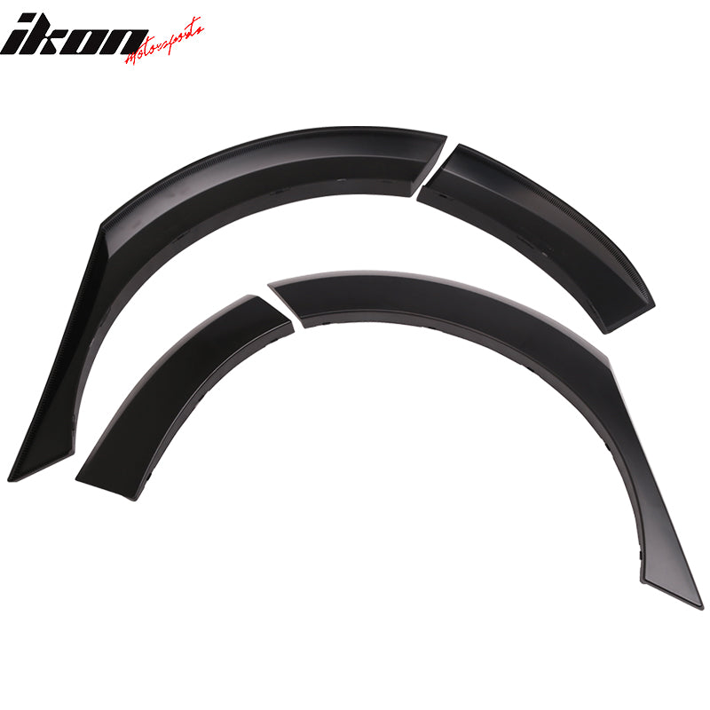 2016-2021 Honda Civic Unpainted Rear Fender Flares Wheel Cover ABS