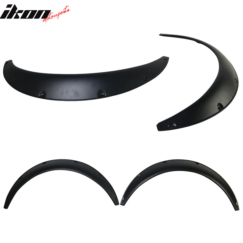 Ikon V2 Universal 70mm Wide PU Fender Flares