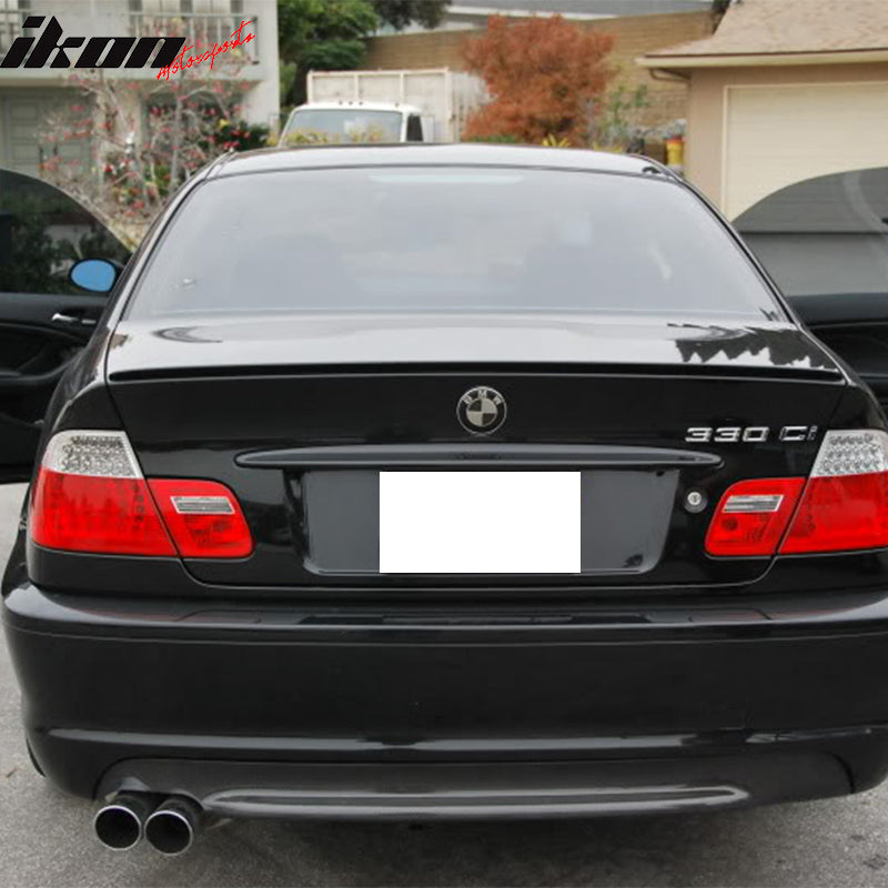 1999-2005 BMW E46 3 Series 4-Doorr MT M Sport PP Rear Bumper Cover