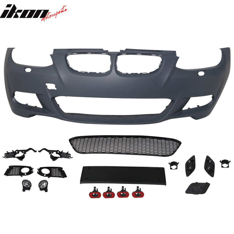 2007-2010 E92 E93 Pre-LCI M-T Msport Front Bumper Cover + Foglamp