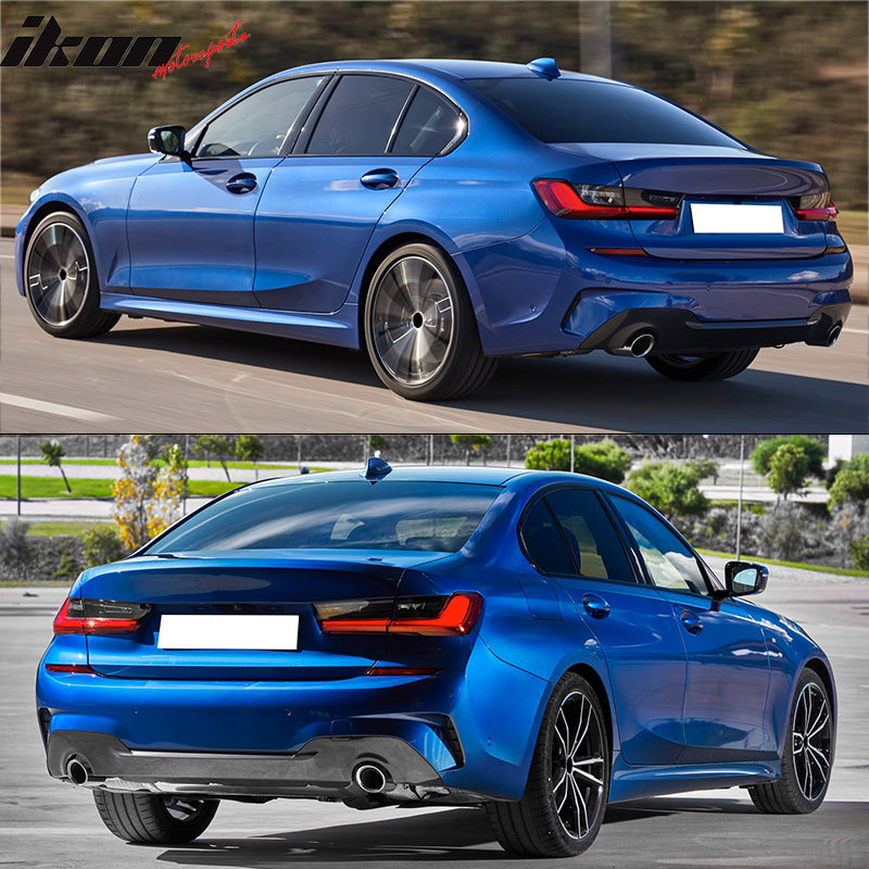 2019-2022 BMW G20 3 Series Sedan 4DR M-Tech Style Rear Bumper Cover