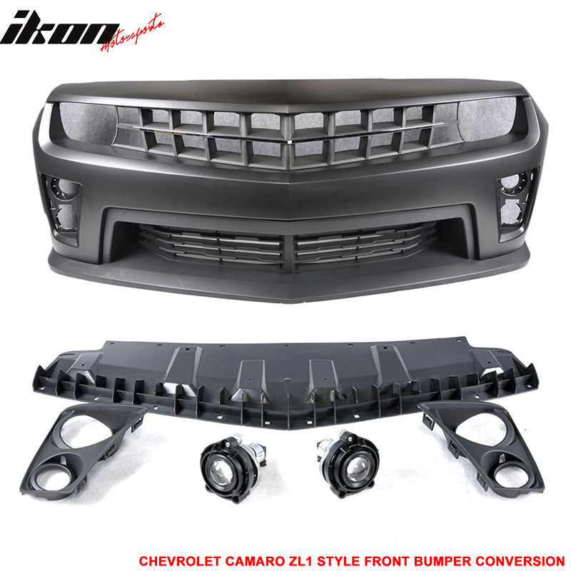 Fits 10-13 Chevy Camaro ZL1 PP Front Bumper Daytime Running Light
