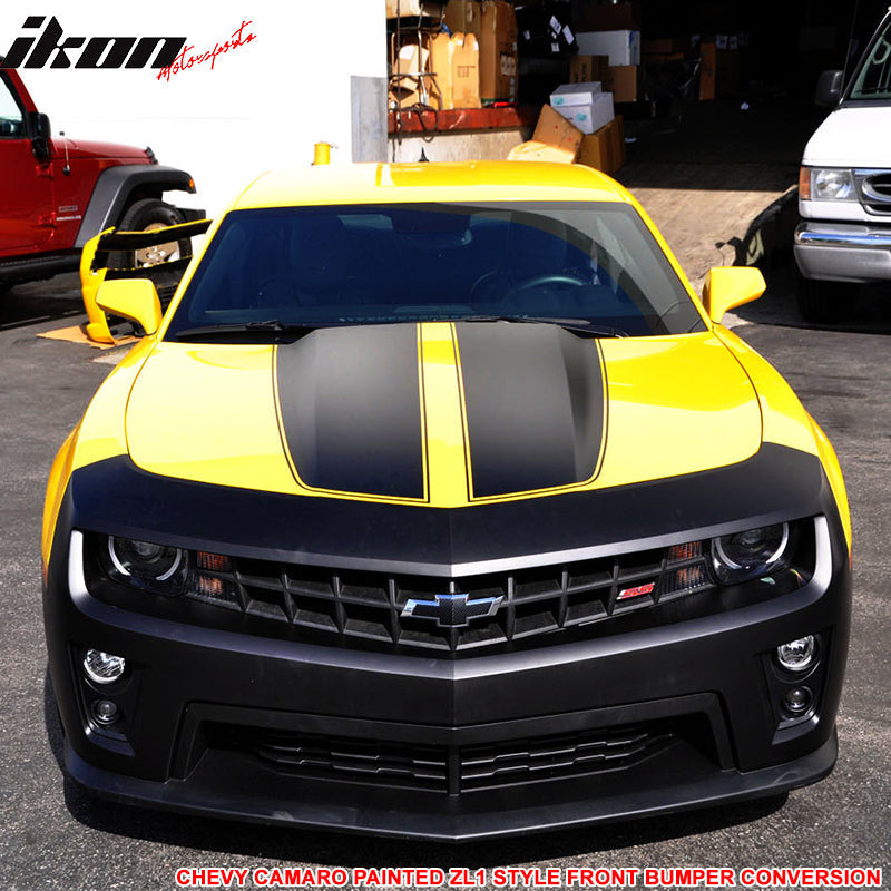 2010-2013 Chevy Camaro ZL1 Paint # WA8555 Front Bumper Conversion PP