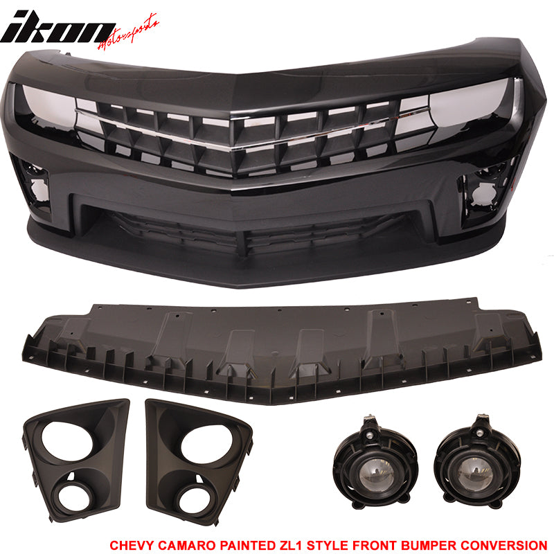 2010-2013 Chevy Camaro ZL1 Paint # WA8555 Front Bumper Conversion PP