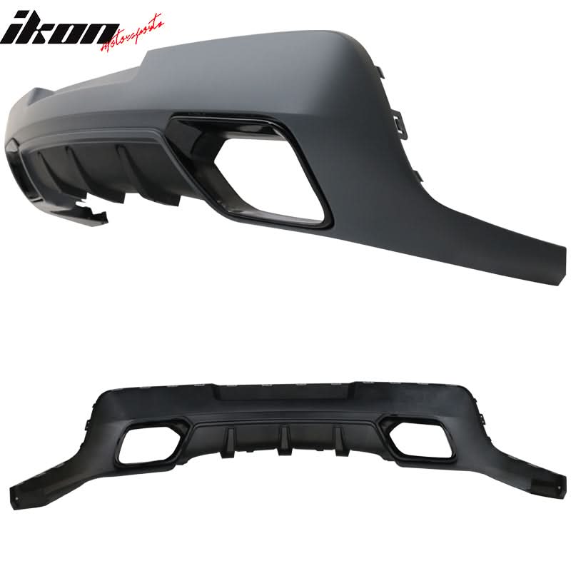 Fits 14-15 Camaro Front&Rear Bumper w/ Foglights&Front Lip&Grille