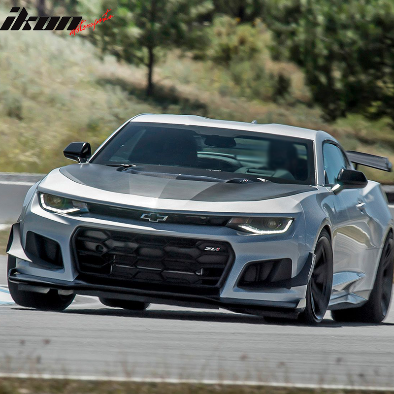 2016-2024 Chevy Camaro 1LE Style Front Bumper & Factory Rear Diffuser